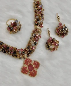 Metal Necklace For Women, Jewelry accessories Set.